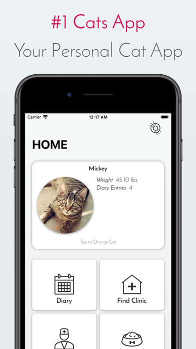 Kitty App - Care my Cat Screenshot