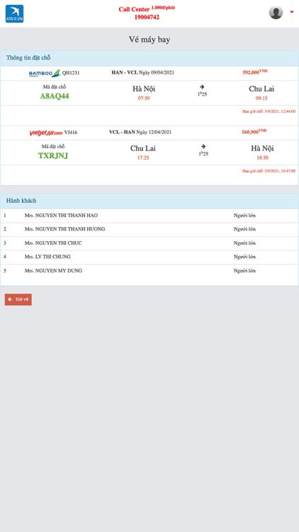 aTrip - Săn vé máy bay giá rẻ screenshot-4