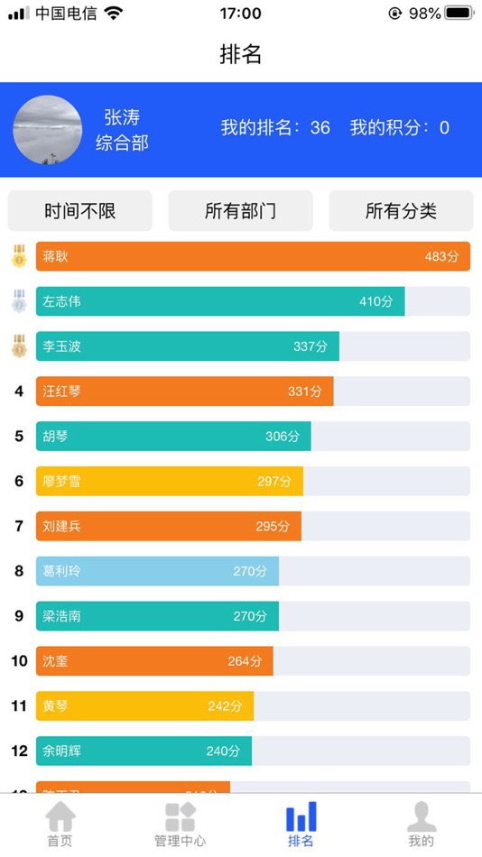 #3. 积分制管理 (iOS) 由: Todosky Limited