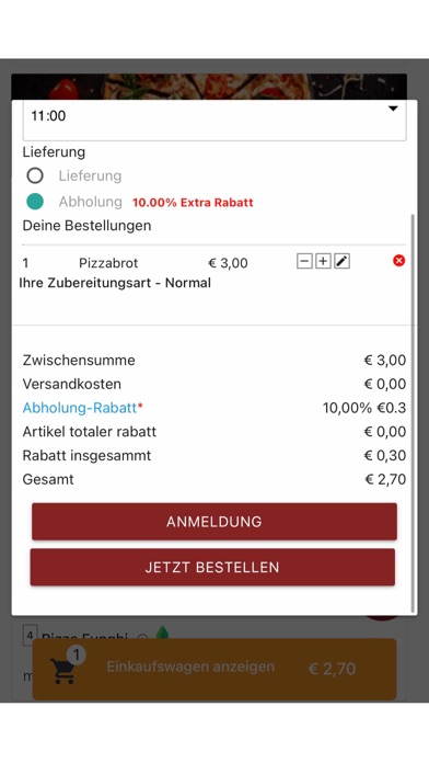 Star Pizza Service Screenshot