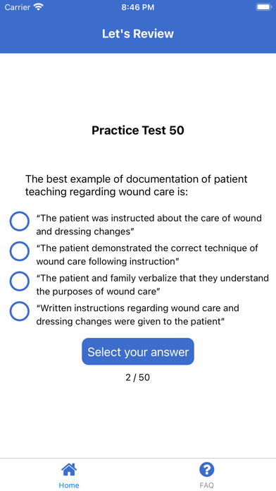 Prometric Reviewer for Nurses Screenshot