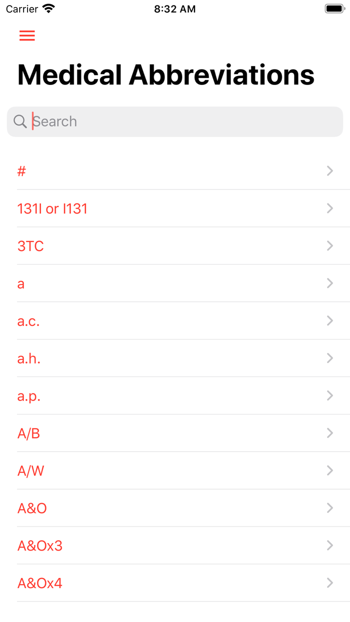Medical Abbreviations Offline