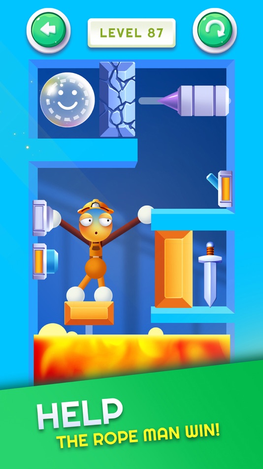 #1. Rope Guy (iOS) By: Kien Nguyen