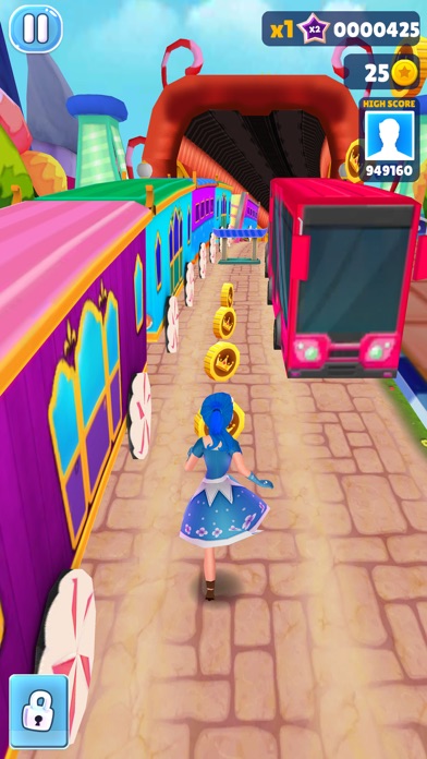 Princess Run 3D -Subway Runner Screenshot