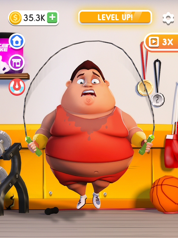 Screenshot #5 pour Fit the Fat: Gym