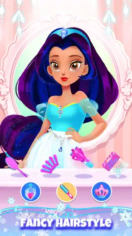 Game screenshot Princess Hair Salon Girl Games mod apk