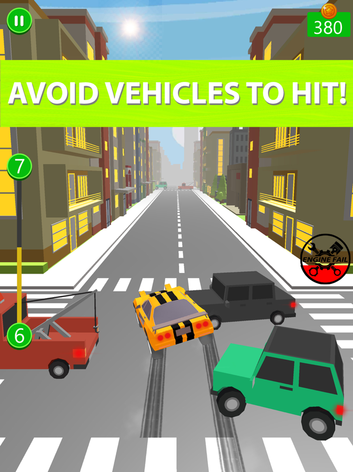 Car Crash traffic cargames 3D