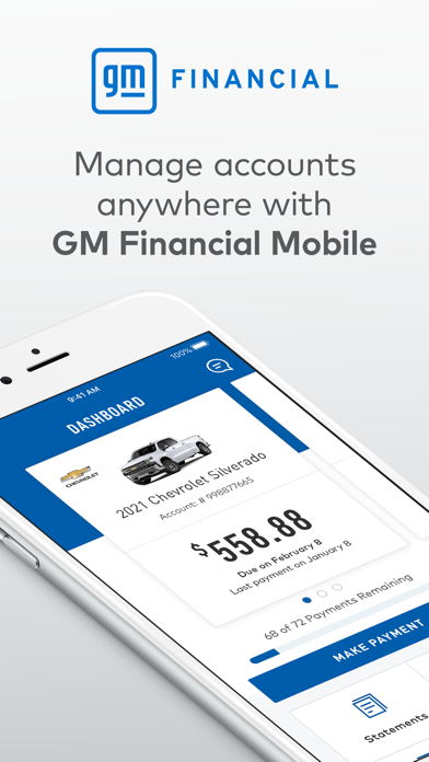 GM Financial Screenshot