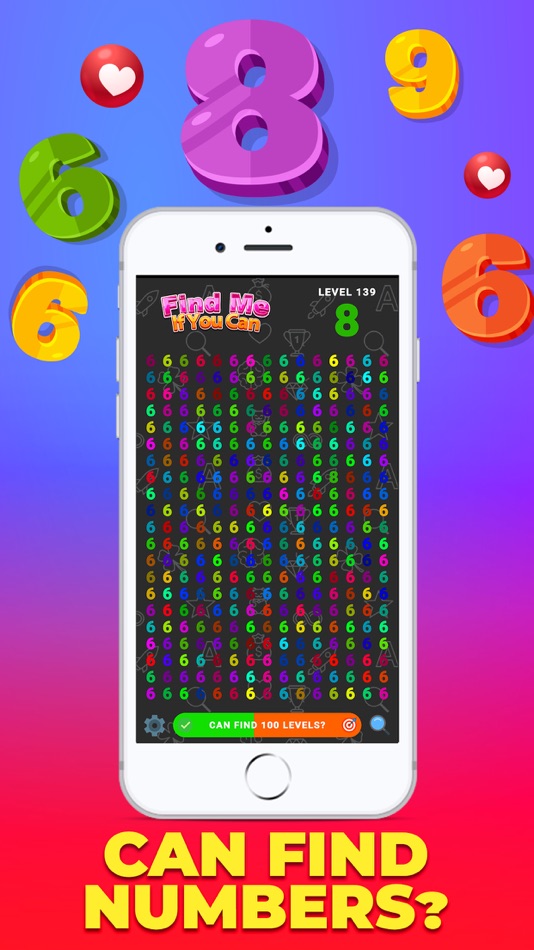 #2. Find Me If You Can Puzzle Game (iOS) 由: Almaz Kamaletdinov