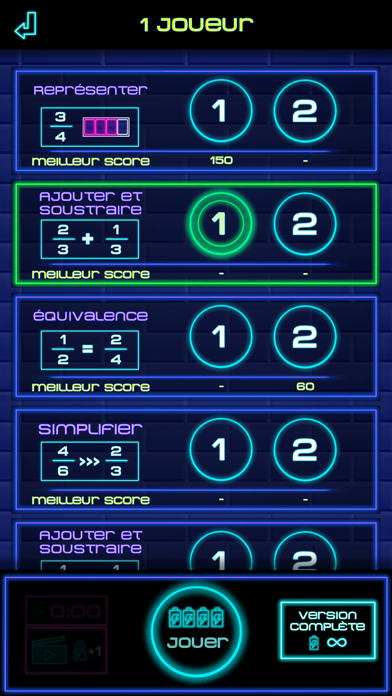 Screenshot #2 pour Fraction Challenge Premium