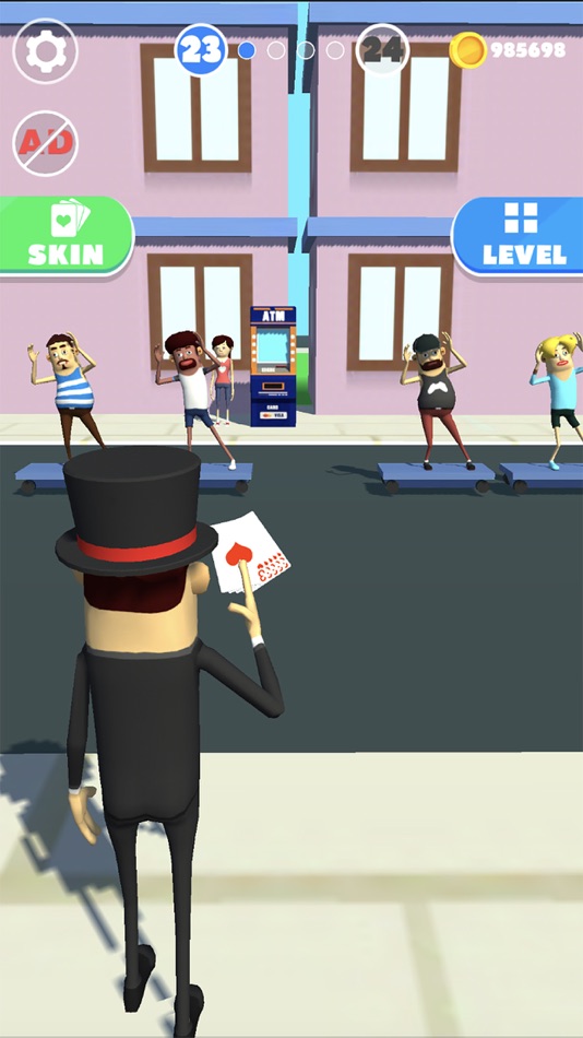 #4. Card Throwing! (iOS) 由: BIGDOG GAMES