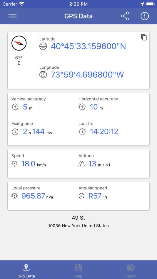 #2. GPS Data Smart (iOS) 来自: ExaMobile S.A.