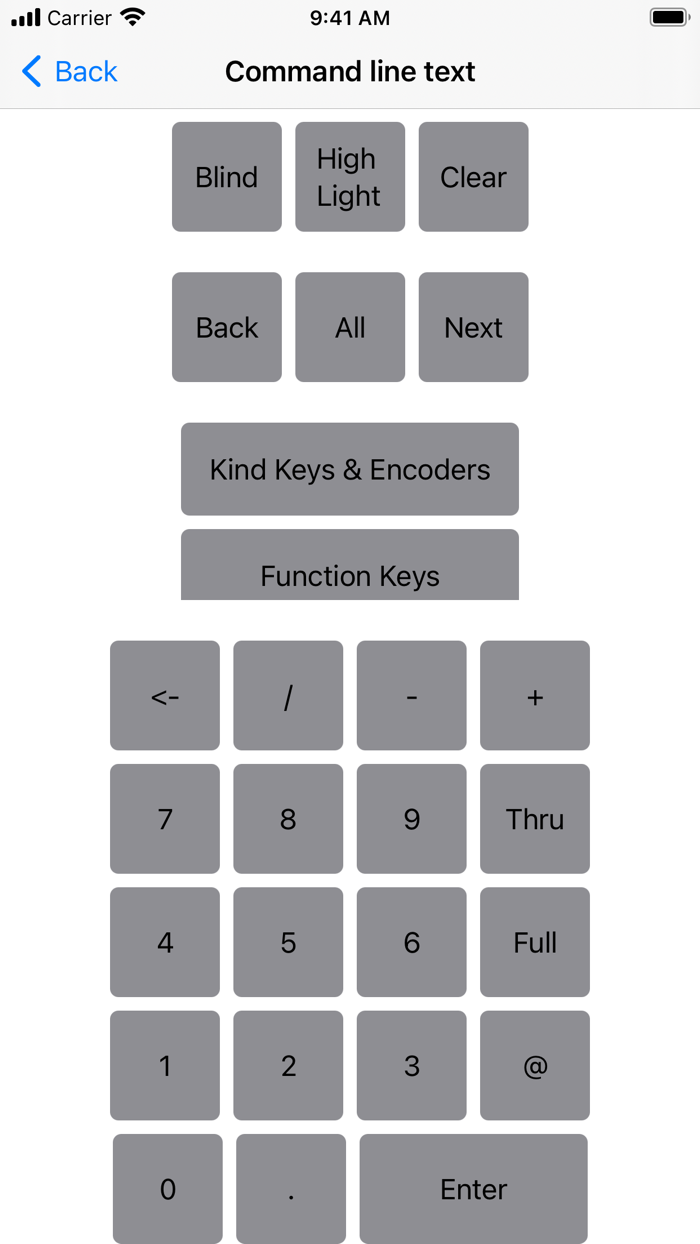 iHog - OSC Remote for Hog 4