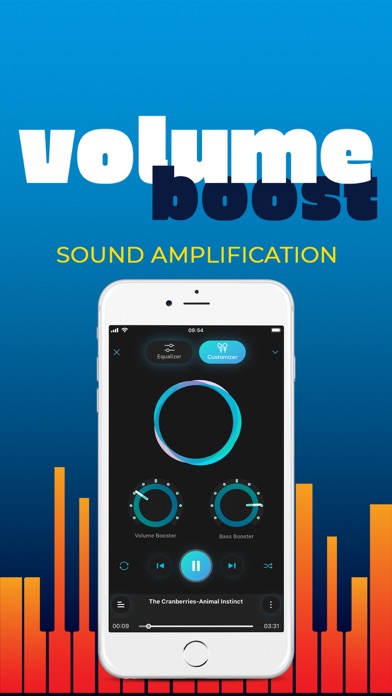 VOLUME BOOSTER,  BASS BOOSTER screenshot