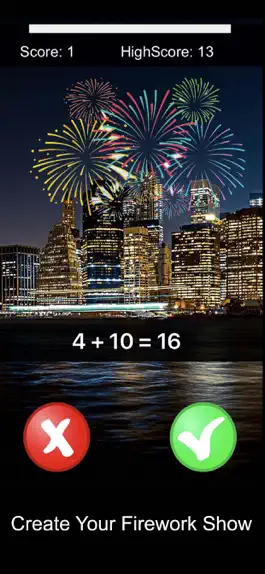 Game screenshot Math Fun: Firework Shows apk