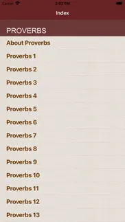 proverb iphone screenshot 2