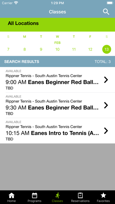 Rippner Tennis Screenshot