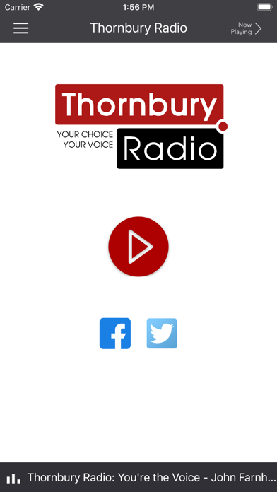 Thornbury Radio Screenshot