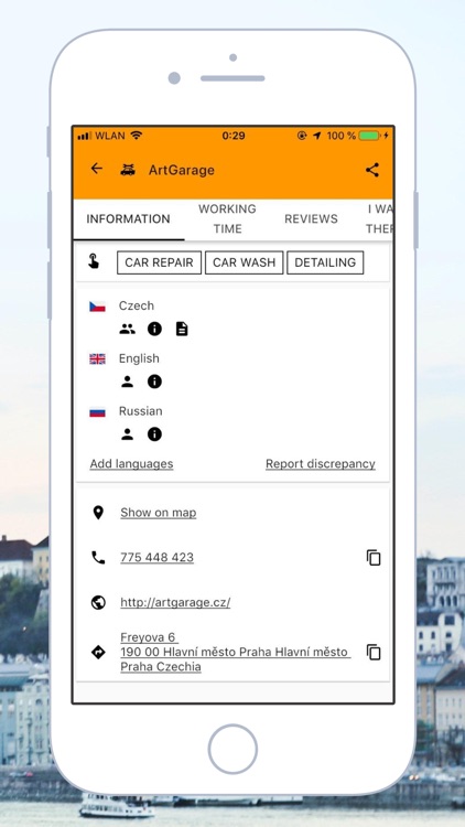 Services in English in Europe screenshot-3