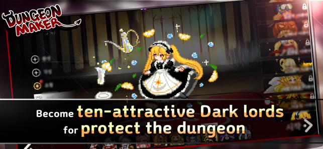 ‎Dungeon Maker : ภาพหน้าจอของ Dark Lord