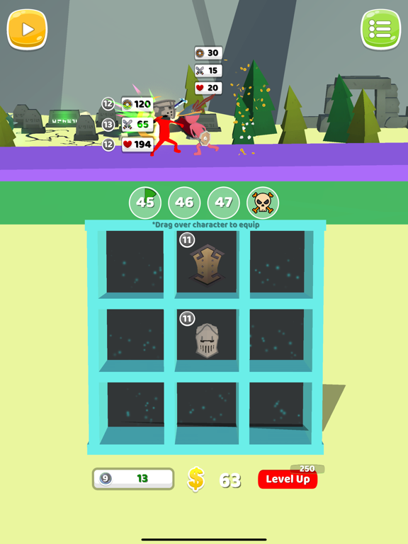 Screenshot #4 pour Stickman Merge