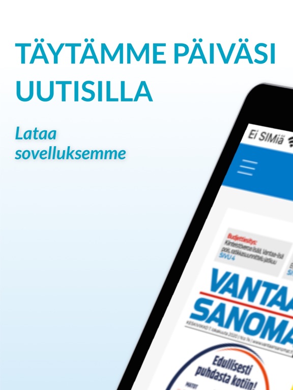 Screenshot #4 pour Vantaan Sanomat, päivän lehti