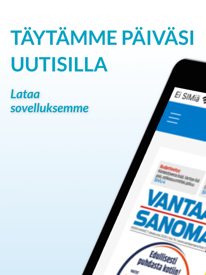 Vantaan Sanomat päivän lehti
