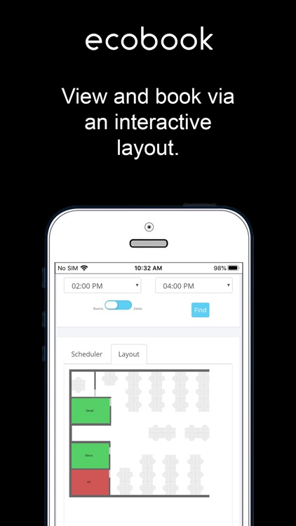 ecobook - Room & Desk Booking screenshot-3