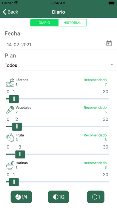 Consultas Nutrición Screenshot