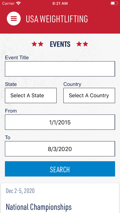 USA Weightlifting App screenshot 3