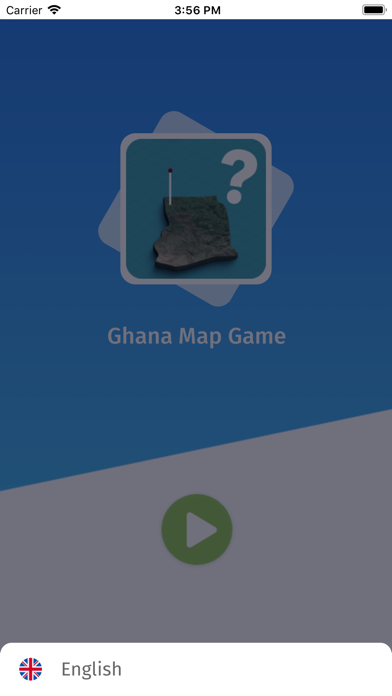 Ghana: Regions Map Quiz Game Screenshot