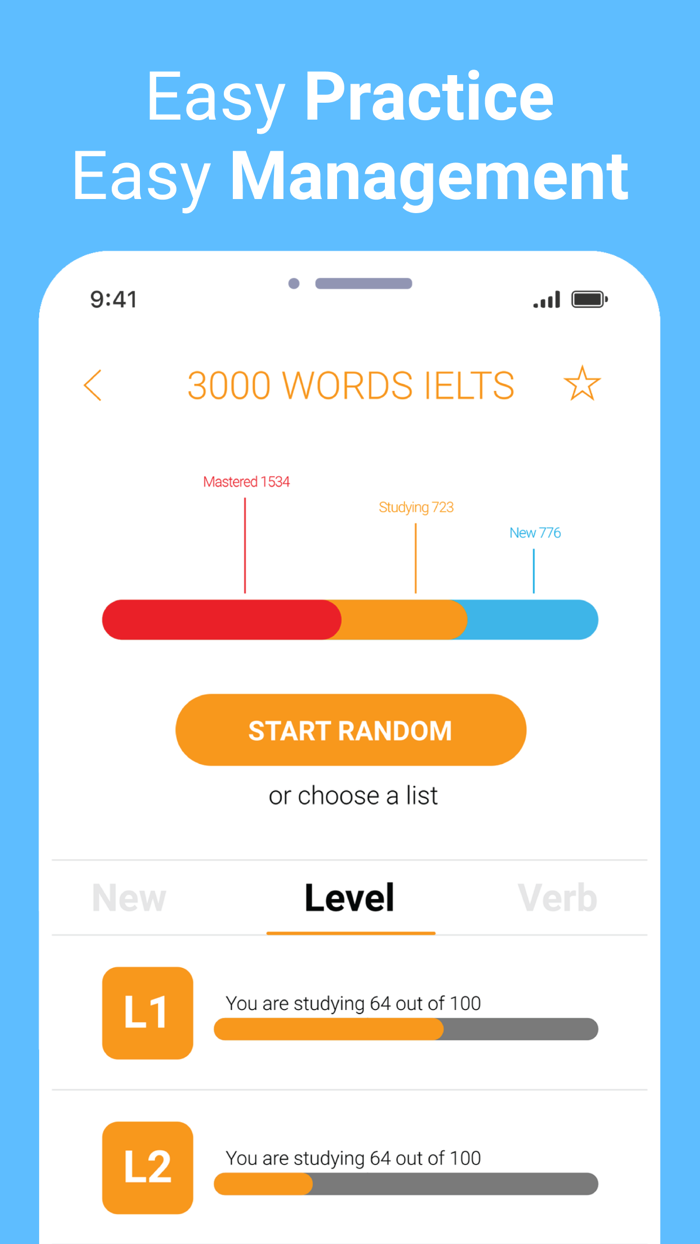 English Study with Flashcard