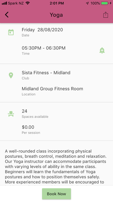 Screenshot #1 pour Sista Fitness