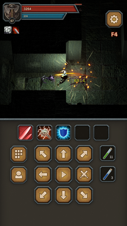 #4. Dungeon Breakers (iOS) 由: YDIVA Limited
