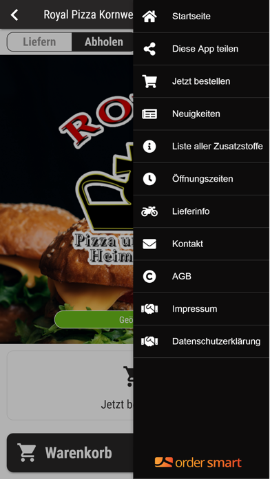 Royal Pizza Kornwestheim Screenshot