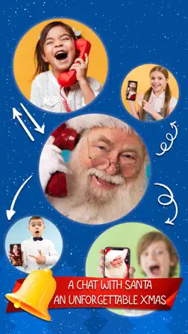 Game screenshot Santa Phone Call – Xmas Chat apk