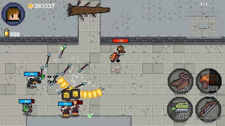 Pixel Tiny Warrior screenshot-6