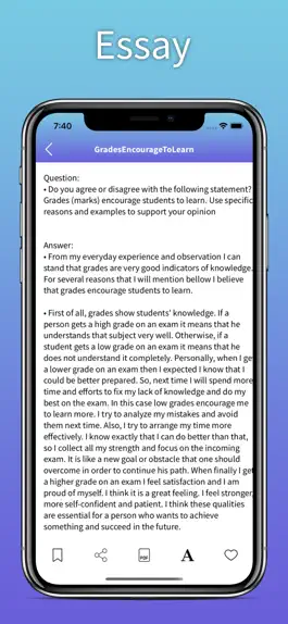 Game screenshot IELTS Essay hack