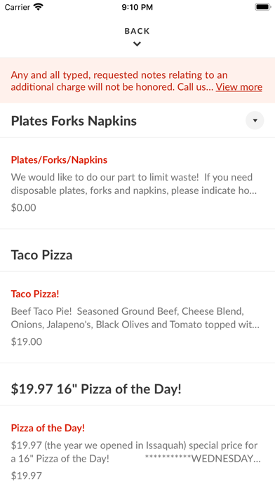 How to cancel & delete Flying Pie Pizzeria from iphone & ipad 3