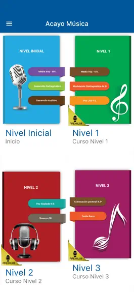 Game screenshot Clases de Canto By Acayo Music hack