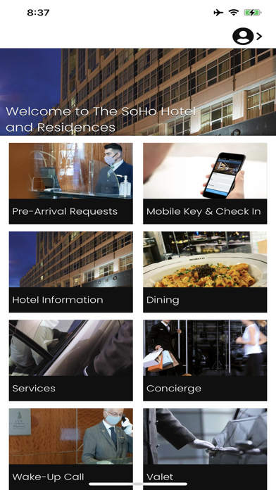 SoHo Hotel Toronto Screenshot