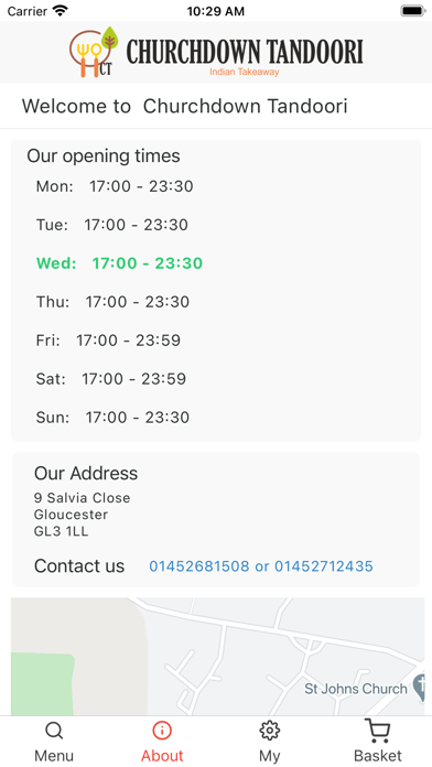 Churchdown Tandoori Screenshot