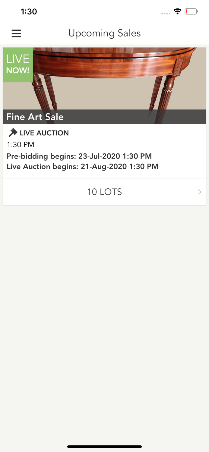 Hegarty Live Auctions
