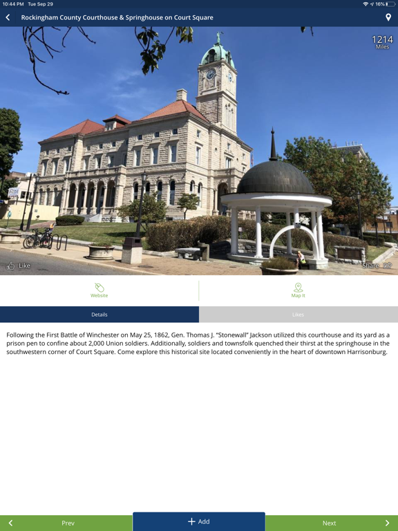 Screenshot #5 pour Visit Harrisonburg VA!