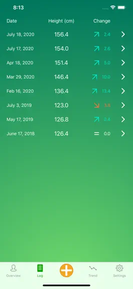 Game screenshot Height Tracker-Growth Chart apk