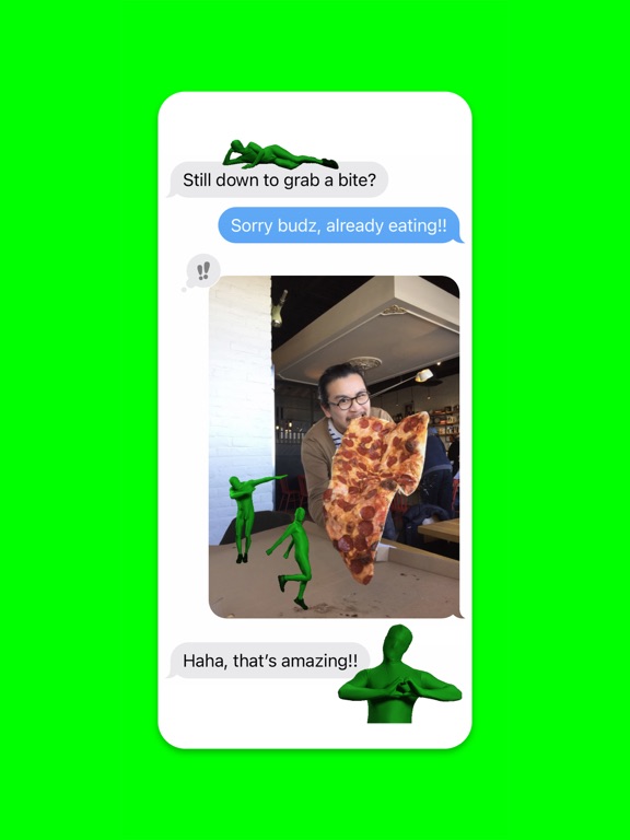 Screenshot #5 pour Green Man Mojis