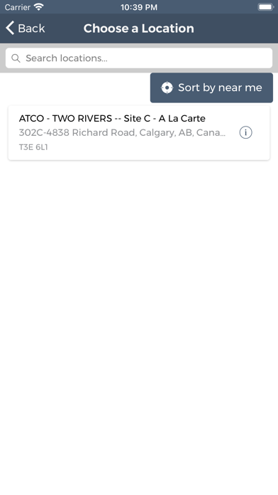 ATCO A la Carte Screenshot