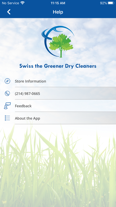 Swiss the Greener Dry Cleaner Screenshot