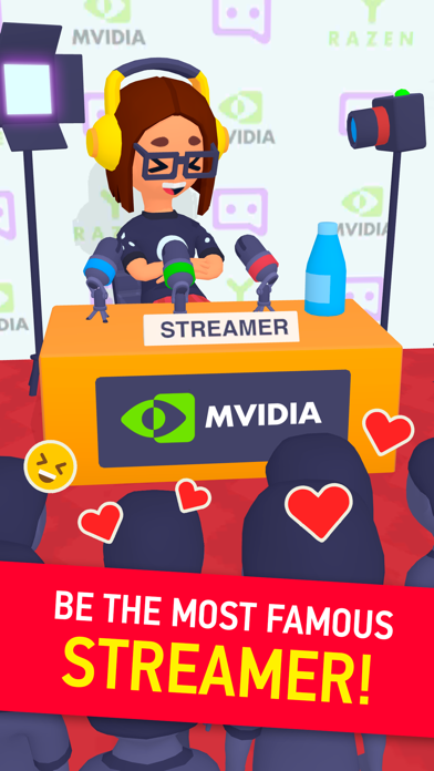 Screenshot #1 pour Idle Streamer —  Tuber Tycoon