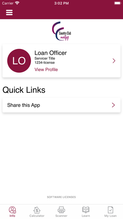 CCM Mortgage Loans Screenshot